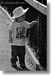 black and white, boys, california, childrens, hats, jacks, oakland zoo, toddlers, vertical, west coast, western usa, photograph