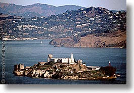 alcatraz, california, horizontal, san francisco, west coast, western usa, photograph