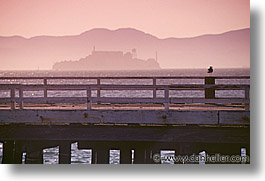 alcatraz, california, horizontal, san francisco, west coast, western usa, photograph