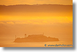 alcatraz, california, horizontal, san francisco, west coast, western usa, photograph