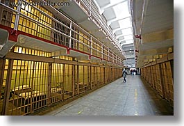 alcatraz, california, cells, horizontal, jail, san francisco, west coast, western usa, photograph