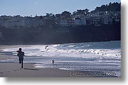 beaches, california, horizontal, jills, running, sammy, san francisco, west coast, western usa, photograph