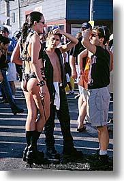 california, folsom fair, homosexual, san francisco, vertical, west coast, western usa, womens, photograph