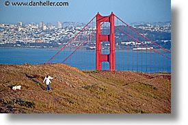 bridge, california, golden gate, golden gate bridge, headlands, hiking, horizontal, jills, national landmarks, san francisco, west coast, western usa, photograph