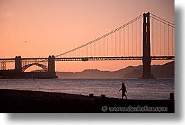 beachwalker, bridge, california, golden gate, golden gate bridge, horizontal, national landmarks, san francisco, west coast, western usa, photograph