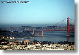 bridge, california, cityscapes, golden gate, golden gate bridge, horizontal, national landmarks, san francisco, west coast, western usa, photograph