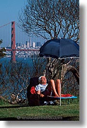 bridge, california, golden gate, golden gate bridge, national landmarks, san francisco, sunning, vertical, west coast, western usa, photograph