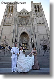 buildings, california, churches, couples, james, people, rachel, religious, san francisco, structures, vertical, west coast, western usa, photograph