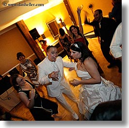 california, couples, dancing, events, people, san francisco, square format, wedding, west coast, western usa, photograph