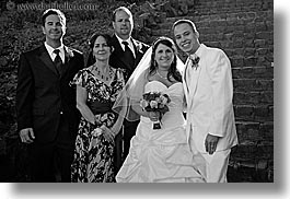 black and white, california, events, horizontal, portraits, san francisco, wedding, west coast, western usa, photograph