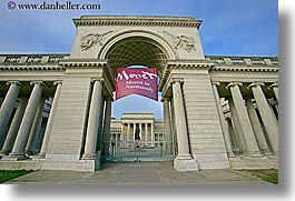 california, entry, horizontal, legion of honor, museums, san francisco, west coast, western usa, photograph