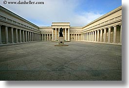 california, courtyard, horizontal, legion of honor, main, museums, san francisco, west coast, western usa, photograph