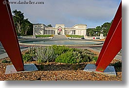 arts, california, horizontal, legion of honor, museums, san francisco, sculptures, steel, west coast, western usa, photograph