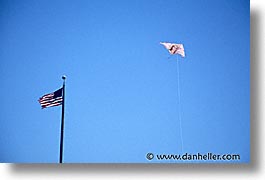 barbie, california, flags, horizontal, san francisco, west coast, western usa, photograph