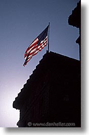 california, fairmont, flags, san francisco, vertical, west coast, western usa, photograph