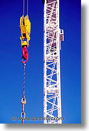 california, crane, san francisco, vertical, west coast, western usa, photograph