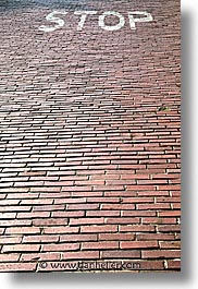 bricks, california, red, roads, san francisco, vertical, west coast, western usa, photograph