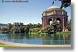 california, horizontal, lauren, palace, palace of fine art, pond, san francisco, west coast, western usa, photograph