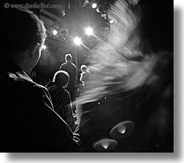 back stage, black and white, california, gerris, hair, horizontal, people, san francisco, views, west coast, western usa, photograph