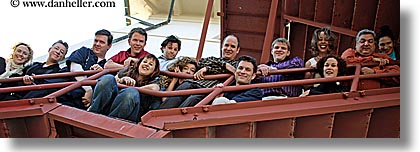 california, groups, horizontal, outside, panoramic, people, san francisco, stairs, west coast, western usa, photograph