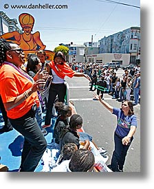 california, carnival, fans, floats, people, private industry counsel, san francisco, vertical, west coast, western usa, yo sf, youth opportunity, photograph