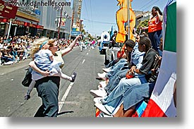 california, carnival, fans, floats, horizontal, people, private industry counsel, san francisco, west coast, western usa, yo sf, youth opportunity, photograph