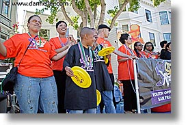 california, carnival, crew, floats, horizontal, people, private industry counsel, san francisco, west coast, western usa, yo sf, youth opportunity, photograph