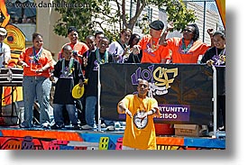 california, carnival, crew, floats, horizontal, people, private industry counsel, san francisco, west coast, western usa, yo sf, youth opportunity, photograph