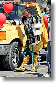 california, carnival, conquistador, people, private industry counsel, san francisco, vertical, west coast, western usa, yellow, youth opportunity, photograph