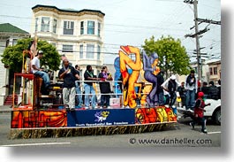 california, carnival, floats, horizontal, people, private industry counsel, san francisco, west coast, western usa, yo sf, youth opportunity, photograph