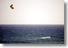 california, horizontal, parasailing, san francisco, surfing, west coast, western usa, photograph