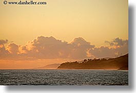 california, clouds, colors, horizontal, nature, ocean, oranges, penninsula, santa barbara, sky, sun, sunsets, west coast, western usa, photograph