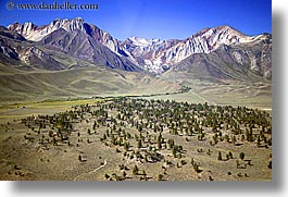california, devils postpile, horizontal, mammoth mountains, mountains, sierras, west coast, western usa, photograph