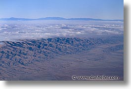 aerials, california, horizontal, sierras, west coast, western usa, photograph