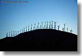 california, horizontal, sierras, west coast, western usa, windmills, photograph