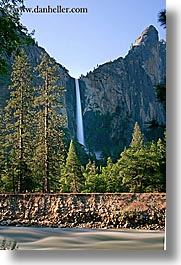 bridalveil, bridalveil falls, california, falls, long exposure, motion blur, nature, vertical, water, waterfalls, west coast, western usa, yosemite, photograph