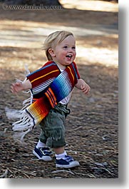 babies, boys, california, colorful, emotions, happy, jacks, people, poncho, toddlers, vertical, west coast, western usa, yosemite, photograph