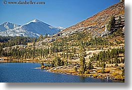 california, horizontal, lakes, mountains, scenics, tenaya, water, west coast, western usa, yosemite, photograph