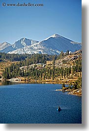 activities, boats, california, fishing, lakes, mountains, scenics, tenaya, vertical, water, west coast, western usa, yosemite, photograph