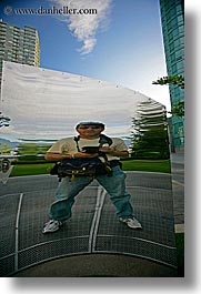 canada, men, people, photographers, reflections, vancouver, vertical, photograph