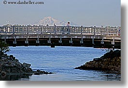 bridge, canada, horizontal, mountains, park, stanley, stanley park, vancouver, photograph