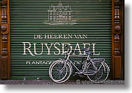 amsterdam, bicycles, europe, horizontal, streets, photograph