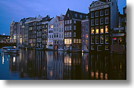 amsterdam, europe, horizontal, nite, streets, photograph