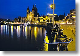 amsterdam, europe, horizontal, nite, streets, photograph