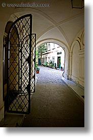 archways, austria, europe, gates, streets, vertical, vienna, photograph