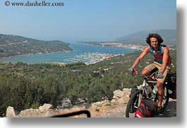 cres, croatia, cyclists, europe, horizontal, landscapes, photograph