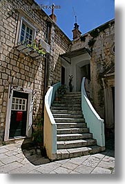 croatia, doors, doors & windows, dubrovnik, europe, stairs, vertical, photograph