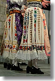 clothes, clothing, croatia, croatian, dresses, dubrovnik, europe, folk dancing, folks, vertical, womens, photograph