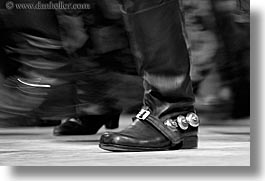 black and white, clothes, clothing, croatia, dancing, dubrovnik, europe, folk dancing, horizontal, shoes, photograph