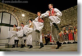 croatia, dance, dancing, dubrovnik, europe, folk dancing, horizontal, men, photograph